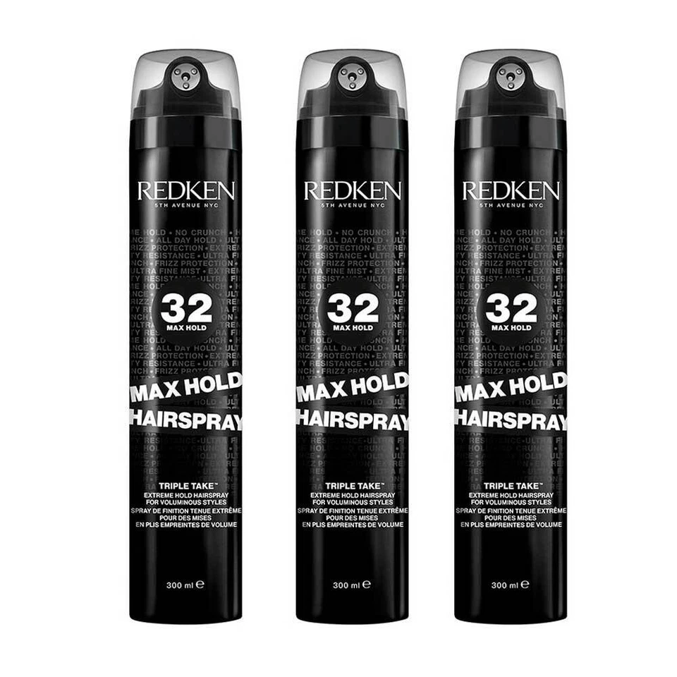 Redken Max Hold Haarspray 32 - 3x 300ml = 900ml Redken Haarspray 32 - Bild 1 von 1