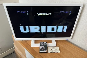 Hewson Uridium Commodore 64 Cassette - Rare & Working -👽👾Retro Gift Idea👾👽 - Afbeelding 1 van 24
