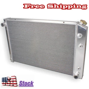 4Row Radiator For 73 74 75 76 77 78 79 80 81 82 83 84 85-91 Chevy/GMC Trucks - Picture 1 of 9