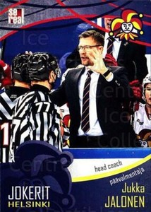 2016-17 Finnish Jokerit Helsinki Sereal #B31 Jukka Jalonen