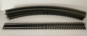 Bachman Train Track Lot of 8- R607 Curves, 2- R601 Straight - Picture 1 of 4