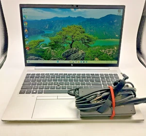 HP EliteBook 850 G7 15.6" FHD i7-10510U 16GB Ram 256GB NVMe Laptop Win 11P Read - Picture 1 of 7