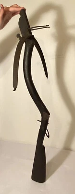 Antique Early 18th 17th Century Crossbow Stonebow Hand Forged Bird Hunting Bow - Image 1 of 4