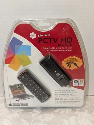 Original Pinnacle PCTV HD Pro Stick USB2.0 Adaptor Cable Included Sealed - Image 1 of 3