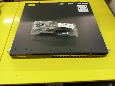 Cisco Catalyst WS-C3650-24PS-L  Ethernet PoE+ and 4x1G Uplink Ports Switch  - Image 1 of 3