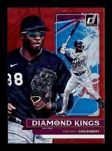 2022 Donruss Holo Red Diamond King #6 Luis Robert Chicago White Sox Card