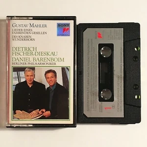 Mahler Songs - Fischer-Dieskau/Barenboim - V. RARE 1990 Sony Classical  ST 44935 - Picture 1 of 6