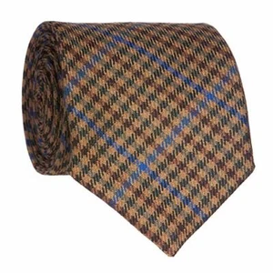 Men's Kyle Wool Tie - Made in Scotland by Lochcarron - Picture 1 of 1
