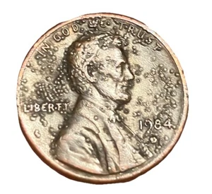 1984 D Penny- Errors - Picture 1 of 3