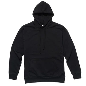 Plain Black Hoodie Mens WHOLESALE 6 PACK Hooded Sweatshirt Fleece Black Hoodie. - Picture 1 of 3