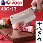 Chinese Kitchen Knife Chef Cleaver Cutting Chopping Stainless Steel Chopper Au