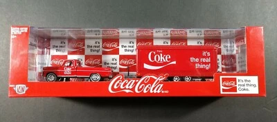 M2 Machines Coca-Cola Auto-Haulers 1969 Ford F-250 Truck & Trailer  - Image 1 of 2