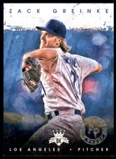 2016 Diamond Kings Artist's Proofs Silver #117 Zack Greinke /25