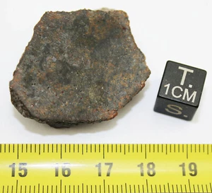 Talon polis de Météorite NWA 14806 Chondrite carbonée CO3 ( 20.25 grs 001 ) - Foto 1 di 5