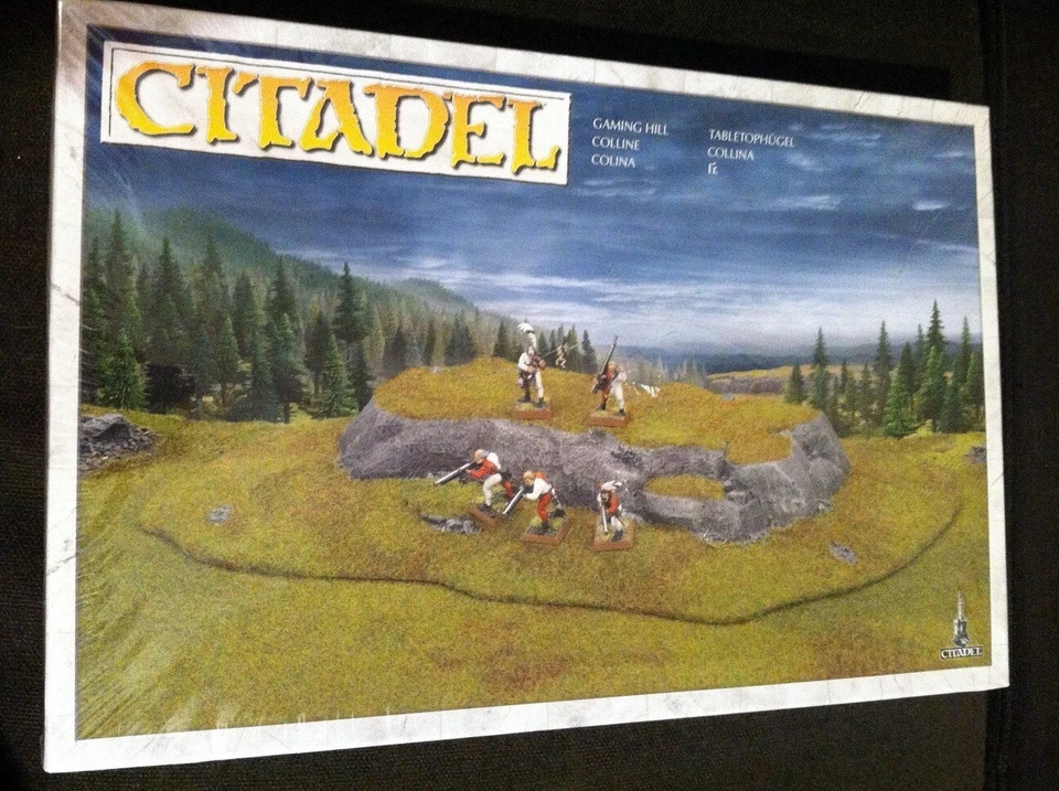 Citadel 28mm 1/56 Modular Gaming Hill Scenery Terrain Warhammer Games Workshop Foto 1 de 1