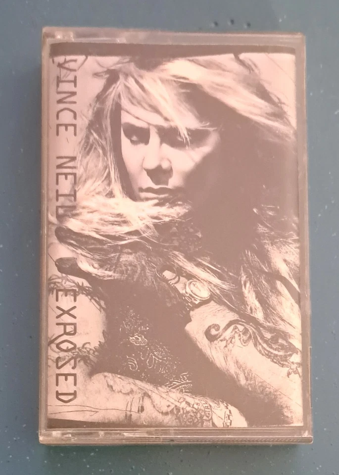 Vince Neil "Exposed" 1993 Cassette Tape  - Image 1 of 4
