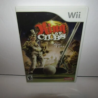Videojuego King of Clubs Nintendo Wii con manual probado y funcionando Foto 1 de 4