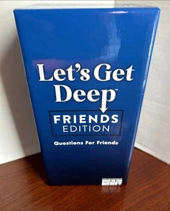 Let's Get Deep Adult Party Game Friends Edition by What Do You Meme? Open Box - Picture 1 of 4