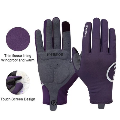 INBIKE Otoño Invierno Guantes Térmicos de Ciclismo para Hombre y Mujer, Pantalla Táctil MTB y R Foto 1 de 4