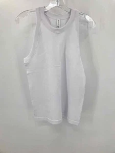Pre-Owned Athleta White Size Large Razorback Athletic Tank - Picture 1 of 3