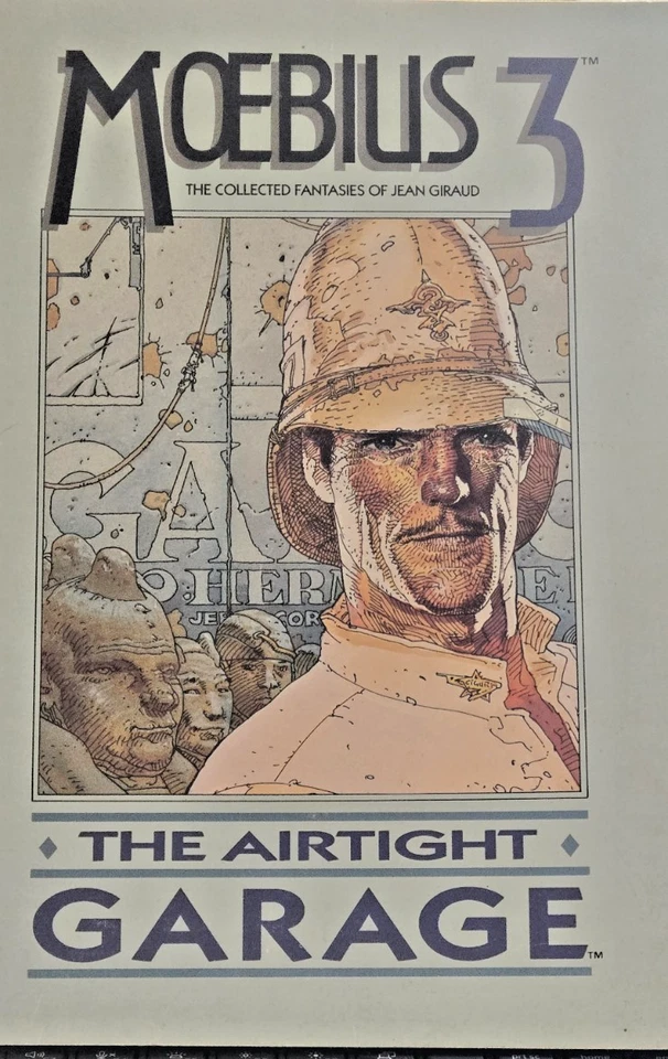 MOEBIUS 3 NOVELA GRÁFICA THE AIRTIGHT GARAGE EPIC COMICS 1987 SEGUNDA IMPRESIÓN  Foto 1 de 4