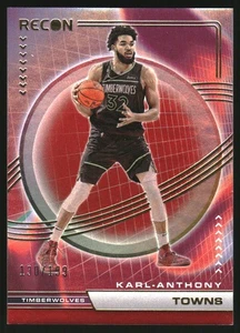 2022-23 Panini Recon Holo Red #66 Karl-Anthony Towns Timberwolves /199 - Picture 1 of 2