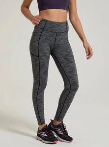 Mountain Warehouse Womens Breathe and Balance High Waisted Sport Leggings UK 8 - Picture 1 of 12