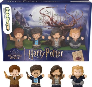 Little People Collector Harry Potter Prigioniero di Azkaban Set 4 Personaggi Espositore - Foto 1 di 6