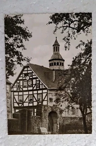 Postcard Treysa Rathous Germany Unposted Cut Card - Picture 1 of 3