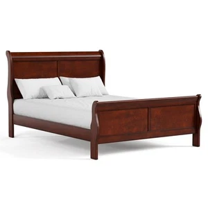 Furniture of America Henceford Sleigh Bed - Picture 1 of 4
