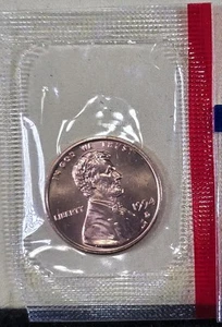 1994 D Lincoln Cent Penny 1C Denver Mint Cello Free Shipping Uncirculated - Picture 1 of 2