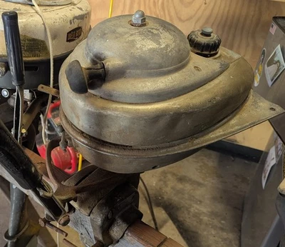 Vintage Evinrude 4416 Outboard Motor - Image 1 of 4