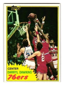 1981-82 Topps #29 Darryl Dawkins Philadelphia 76ers - Picture 1 of 2