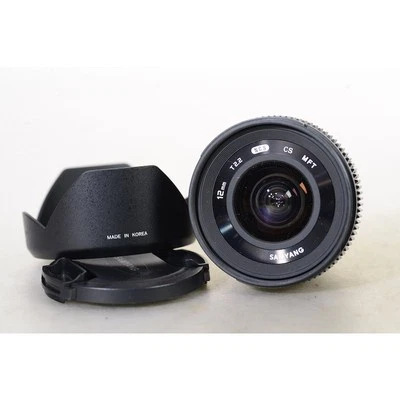 Samyang NCS CS T 2.2/12 MFT - Micro Four Thirds Cinema Prime Lens 12mm T/2.2 - Image 1 of 4