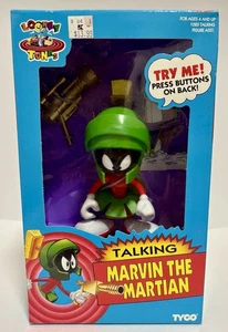 🔥 GLOSS NO SUN FADE 1993 TYCO Looney Tunes Marvin der Marsianer sprechendes Spielzeug MIB - Bild 1 von 10