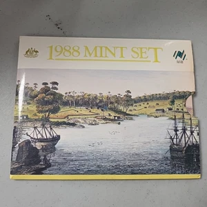 1988 Australia RAM Mint UNCIRCULATED Coin Set In Original Folder - Picture 1 of 6