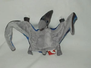 ADVENTURE PLANET 11" posable PTERANODON 22" wing span plush figure toy - Picture 1 of 5