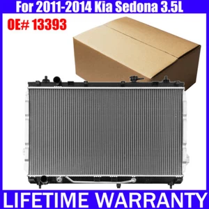 Aluminum Core Cooling Radiator 13393 For 2011-2014 KIA Sedona Factory Style - Picture 1 of 11