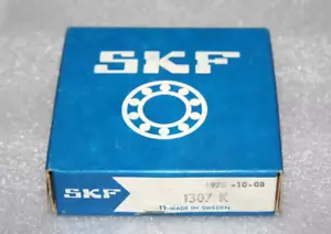 SKF 1307K Kegelbohrung selbstausrichtendes Kugellager 35X80X21 MM *NEU UNGEÖFFNET* - Bild 1 von 3