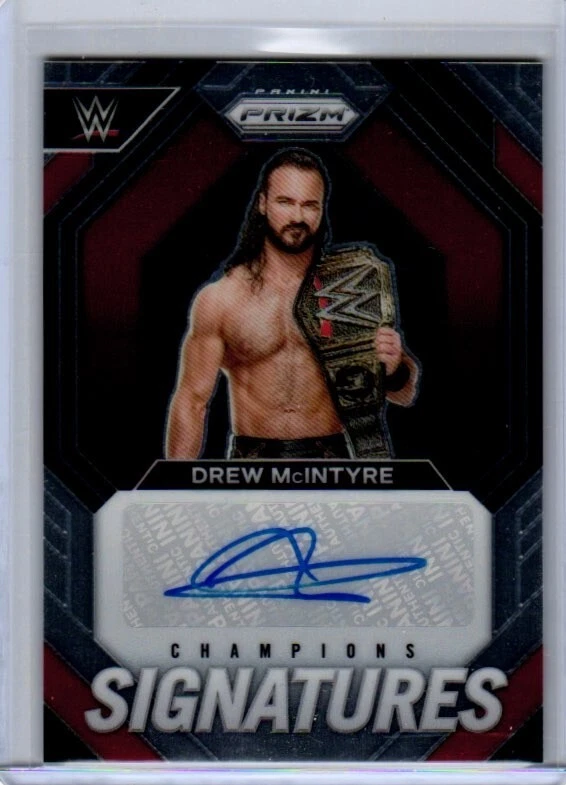 Drew McIntyre Prizm Autograph SSP Super Short Print - Image 1 of 2