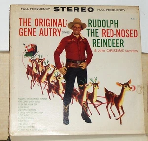 Gene Autry – Rudolph The Red Nosed Reindeer - 1962 Stereo Vinyl LP Record Album - Picture 1 of 2