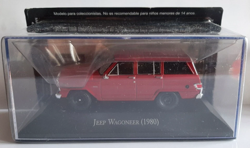 [39] DIE CAST JEEP WAGONEER 1980 GRANDES AUTOS MEMORABLESEN MÉXICO - 1/43 - Immagine 1 di 1