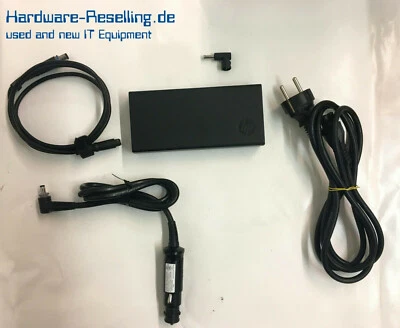 HP HSTNN-DA36 Combo Adapter 696960-001 Reise Netzteil 100W Blauer Stecker 4,5mm - Bild 1 von 4