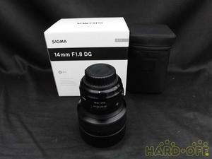 Sigma 14Mm F1.8 Dg Hsm Focal Lens