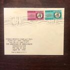 ETHIOPIA FDC COVER 1968 YEAR WHO  HEALTH MEDICINE STAMPS