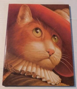PUSS IN BOOTS - SIGNED by the illustrator FRED MARCELLINO - 1990 1ST ED. - Picture 1 of 5