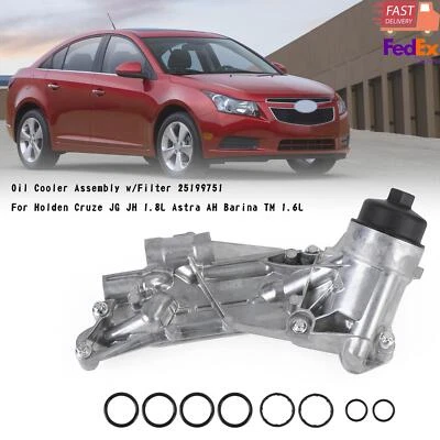 Oil Cooler Assembly w/Filter 25199751 For Holden Cruze JG JH 1.8L Astra AH. - Image 1 of 4