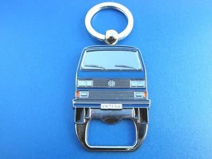 + VOLKSWAGEN VW T3 Schlüsselanhänger Bus blau Multivan California Bluestar - Bild 1 von 2