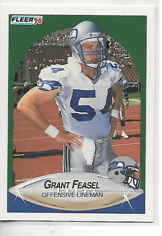 1990 Fleer Grant Feasel Card - Image 1 of 1