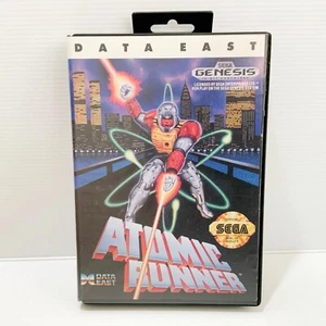 Atomic Runner + Box & Manual - Sega Genesis - Tested & Working - Free Postage - Picture 1 of 5